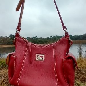 Red Dooney and Bourke Crossbody Satchel